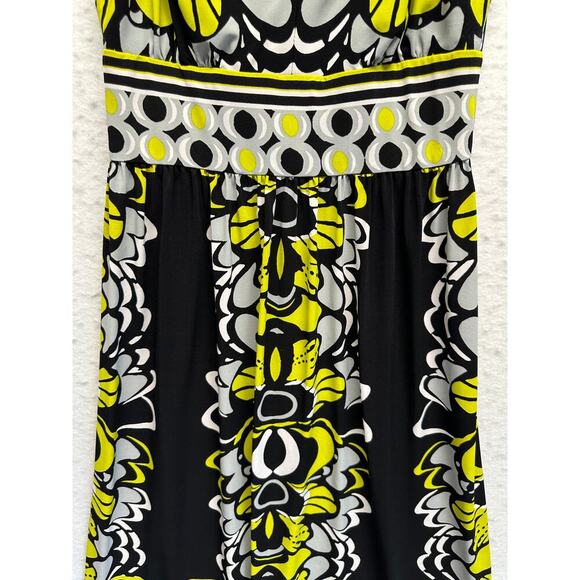 Y2K Babydoll Dress Vtg Nine West Size 2 Empire Waist Spandex Witchygoth Beachy - Picture 3 of 10